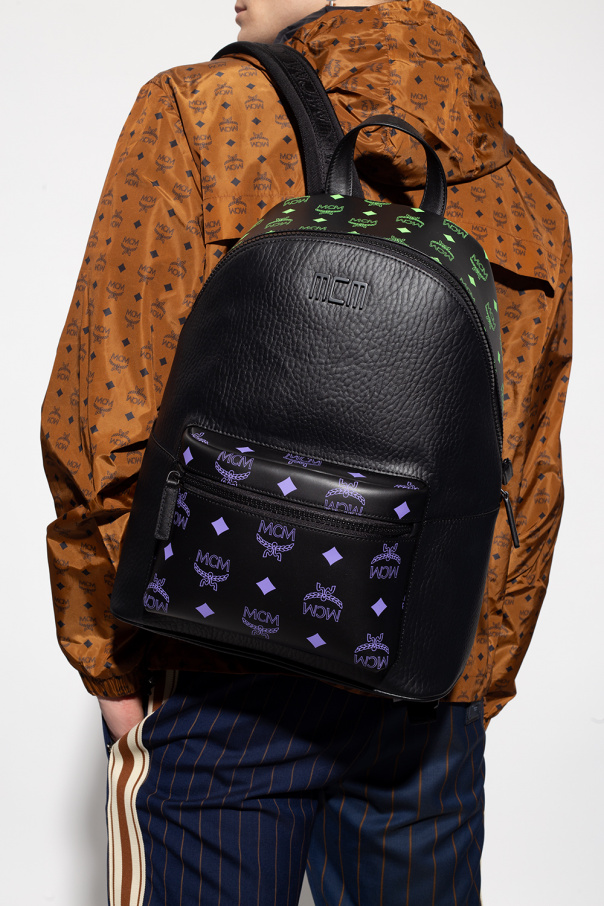 Purple on sale mcm backpack